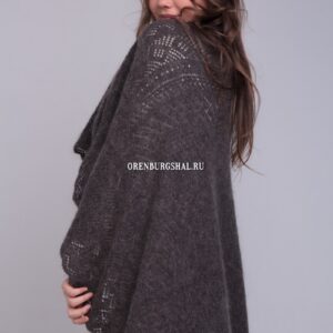 Серая шаль «Томный вечер»
