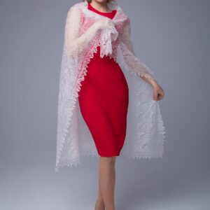 Оренбургская паутинка «Нежное сердце»