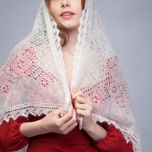 Паутинка плотная ажурная «Снежное облако»