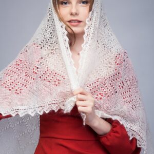 Паутинка плотная ажурная "Снежное облако"