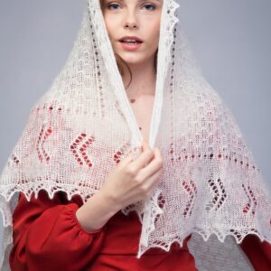 Паутинка ажурная «Белые бабочки»